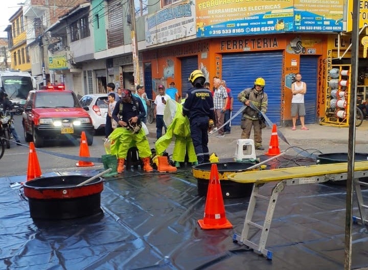 Cuatro personas resultaron lesionadas