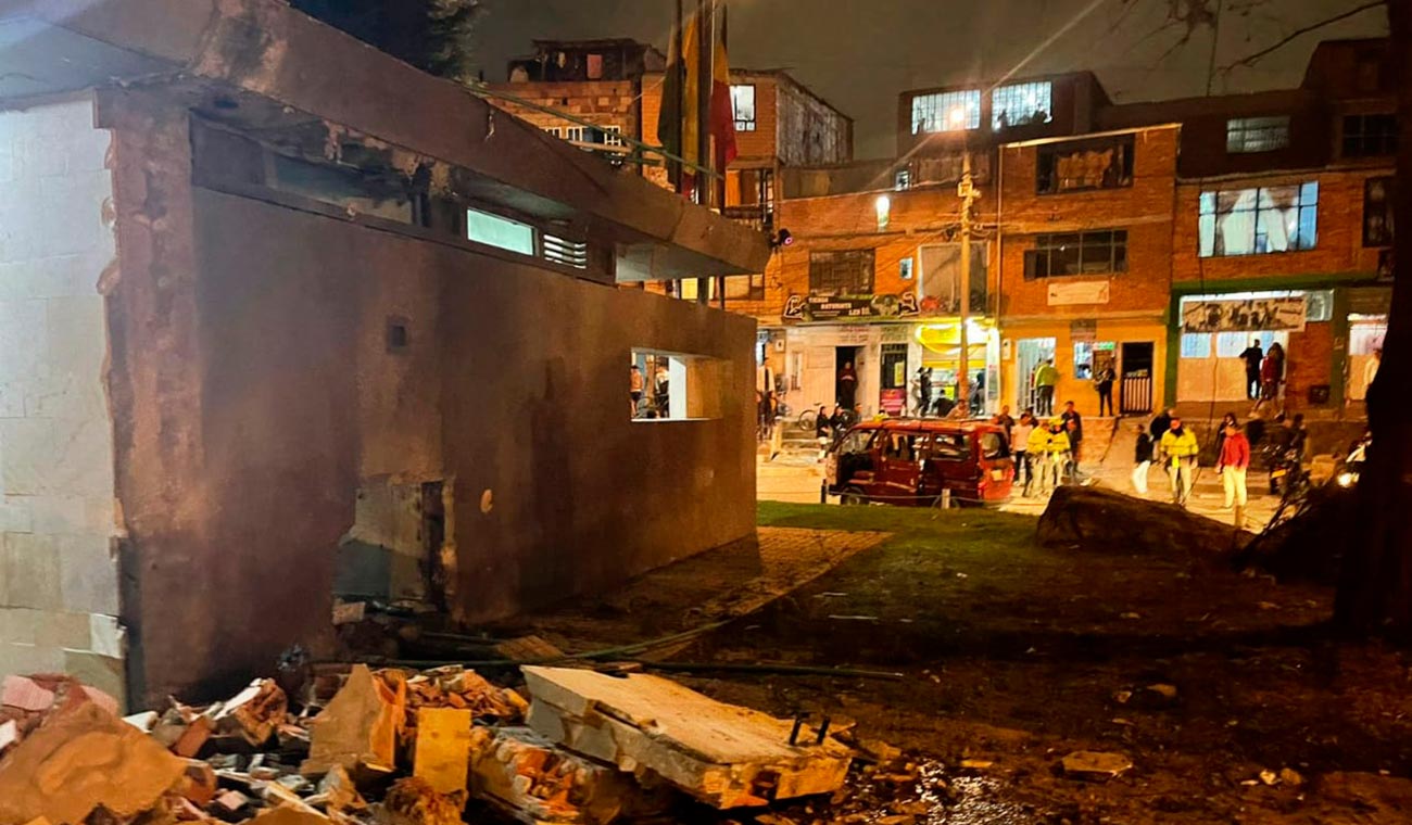 Fuerte explosión en Arborizadora Alta, Ciudad Bolívar, deja varios heridos