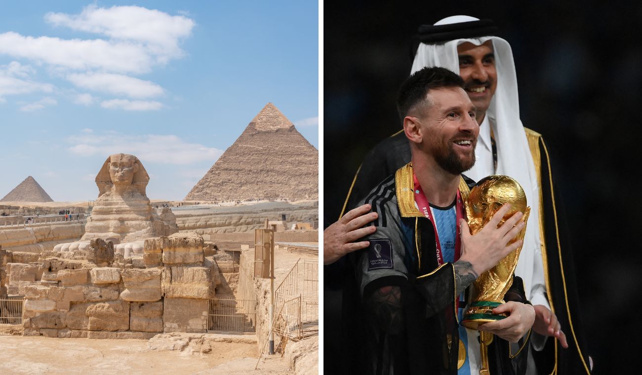 Arqueólogos encontraron en Egipto objeto de Messi