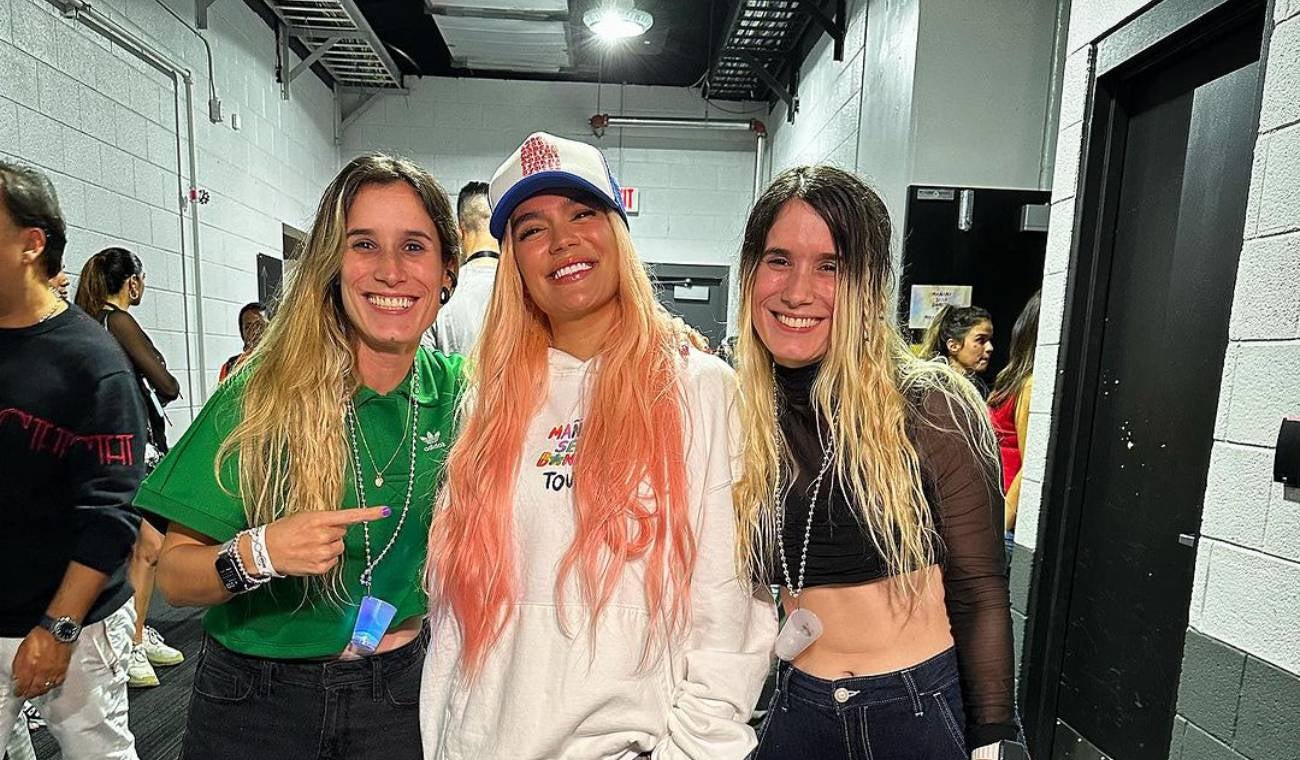 Daniela Montoya y Karol G se encuentran en Miami