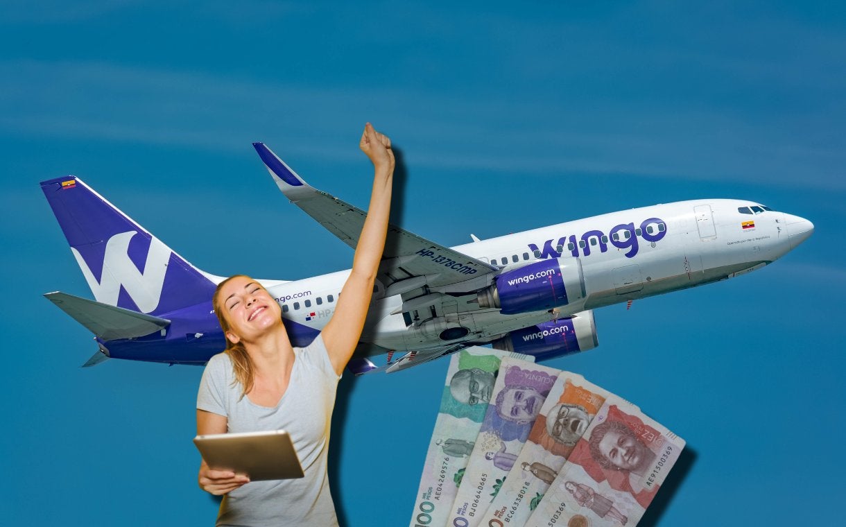 Tiquetes BARATOS WINGO lanzó VUELOS por menos de 100.000