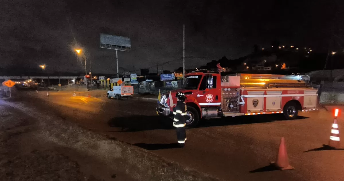 Una fuga de gas en Soacha paraliza la Autopista Sur