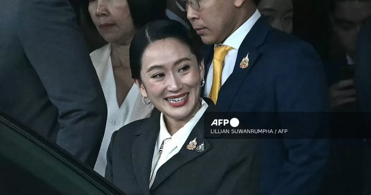 Primera tailandesa cae por llamada secreta al líder camboya