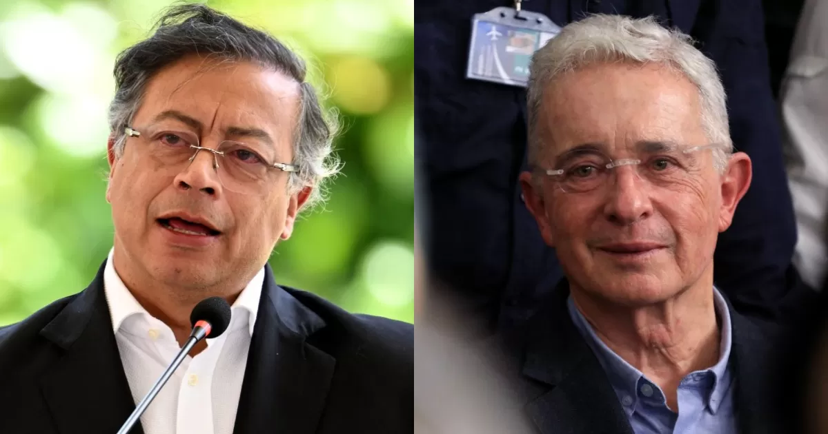Petro atacó en redes a Uribe y lo acusó de abrazar a Escobar