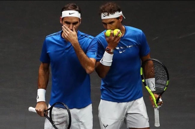 Nadal y Federer ganaron su primer partido de dobles juntos