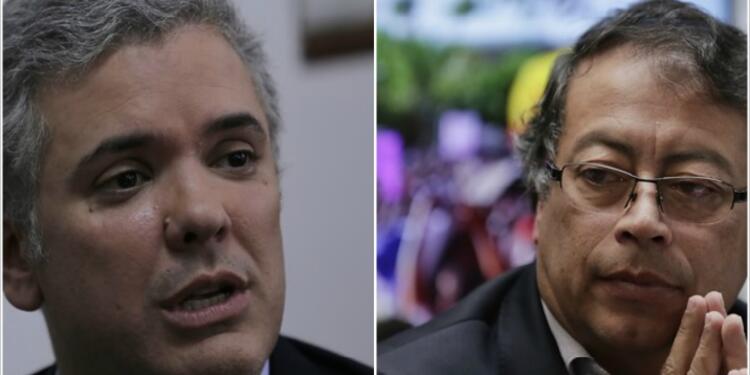 Iván Duque y Gustavo Petro Iván Duque se pronunció sobre el video de Gustavo Petro recibiendo fajos de dinero.