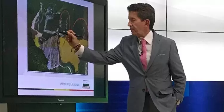 Luis Pérez, gobernador de Antioquia. Luis Pérez, gobernador de Antioquia, hablando de Hidroituango