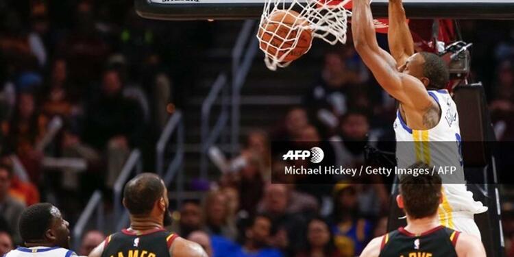 Los Golden State Warriors y los Cleveland Cavaliers, el 15 de enero en Cleveland (Estados Unidos) Los Golden State Warriors y los Cleveland Cavaliers, el 15 de enero en Cleveland (Estados Unidos)