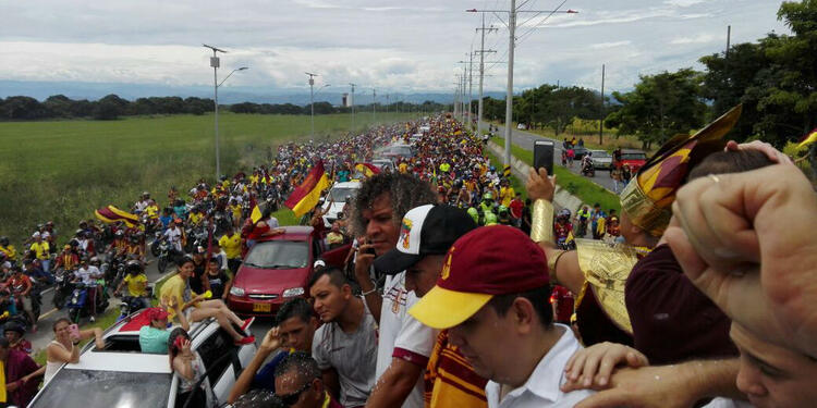 Celebración en Ibagué.