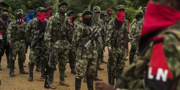 Miembros del ELNLa zona se ha visto afectada por varios ataques del ELN La zona se ha visto afectada por varios ataques del ELN