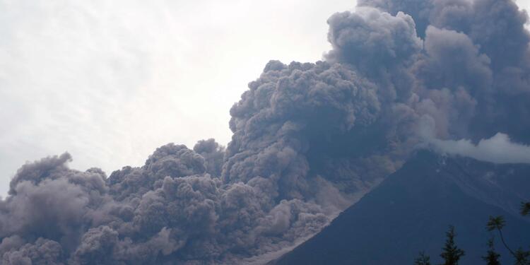 La erupción en Guatemala del volcán de fuego