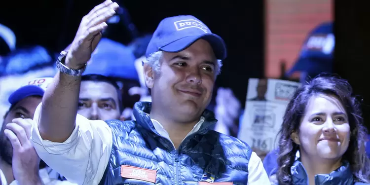 Iván Duque armó un parrandón tras su elección como Presidente