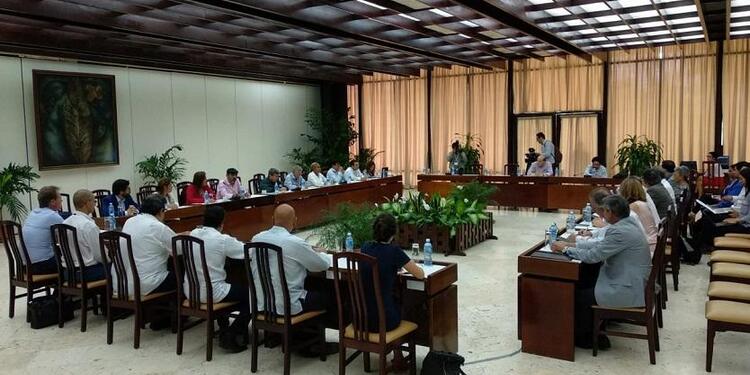 Así se veían las negociaciones entre el Gobierno y el ELN en La Habana (Cuba).