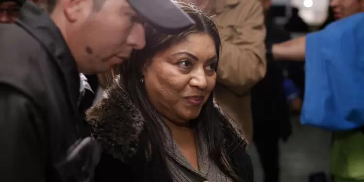 Oneida Pinto, exgobernadora de Guajira procesada por varios delitos.