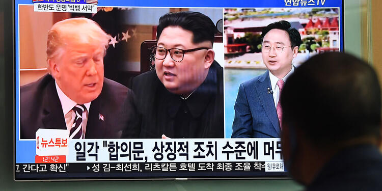 Donald Trump y kim jong un