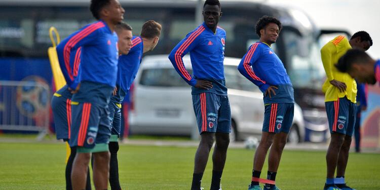 Selección Colombia en en Kazán.
