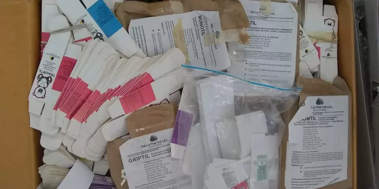Estos medicamentos fueron incautados