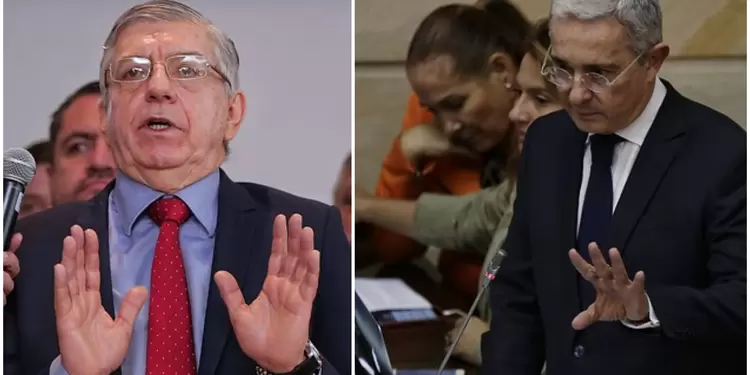 Expresidentes César Gaviria y Álvaro Uribe