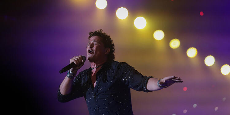 El cantante Carlos Vives