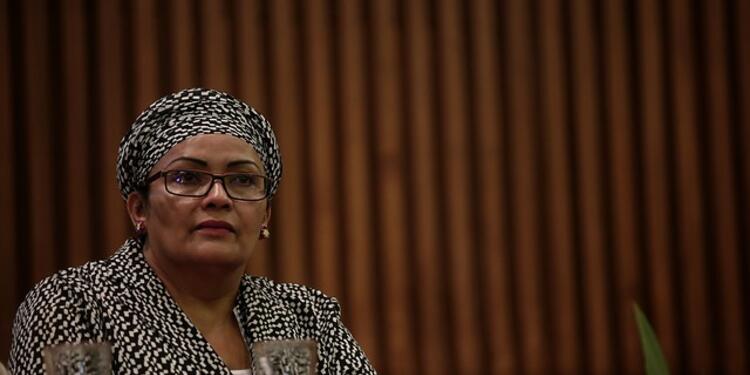 Victoria Sandino, vocera del partido Farc
