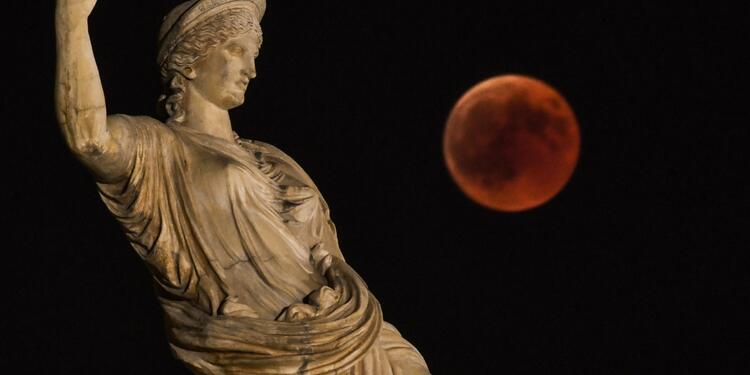 Eclipse en Atenas, Grecia