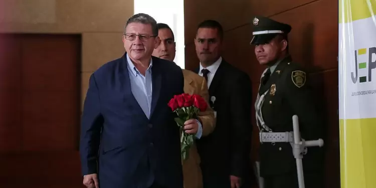 Pablo Catatumbo, miembro de las Farc, ante la JEP