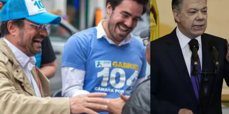 Gabriel Santos, hijo de Pacho Santos, no se guarda nada contra Juan Manuel Santos Gabriel Santos, hijo de Pacho Santos, no se guarda nada contra Juan Manuel Santos