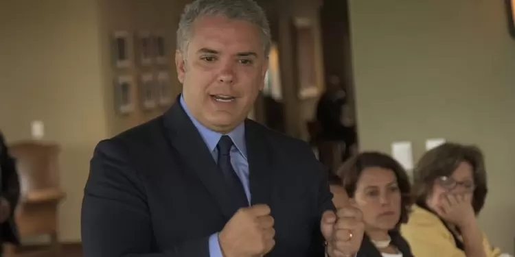 El presidente Iván Duque