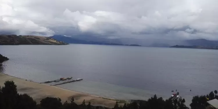 Lago de Tota en Boyacá. Lago de Tota en Boyacá.