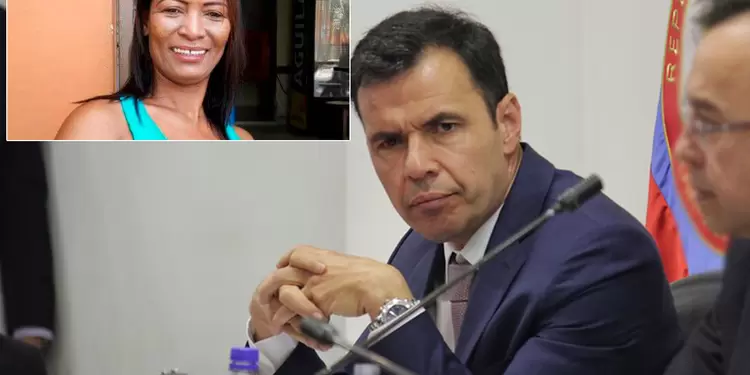 Líder Ana María Cortés y el ministro Guillermo Rivera