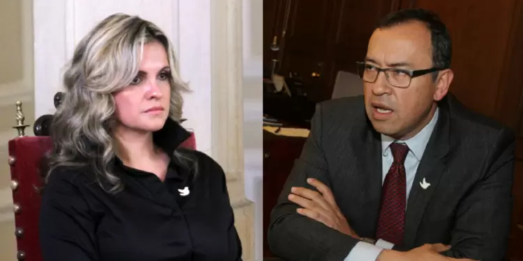 Maria Andrea Nieto y Alfonso Prada, de nuevo enfrentados.