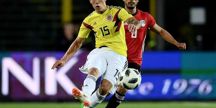 Matheus Uribe con la Selección Colombia Matheus Uribe con la Selección Colombia
