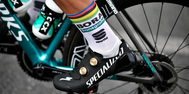 La bicicleta del eslovaco Peter Sagan en el Tour de Francia 2018