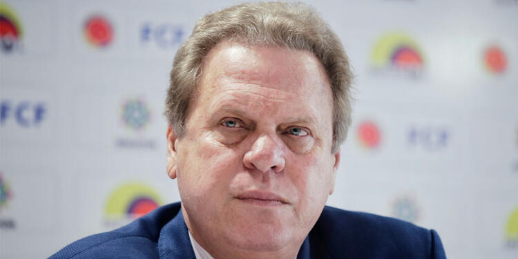 Ramón Jesurum, presidente de la Federación Colombiana de Fútbol