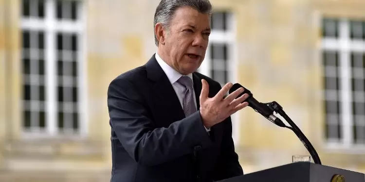 El presidente Juan Manuel Santos.