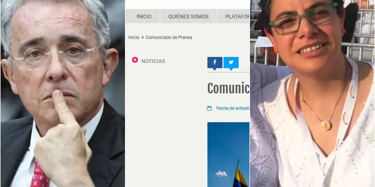 El expresidente Álvaro Uribe, el comunicado de RTCV y Tatiana Duplat