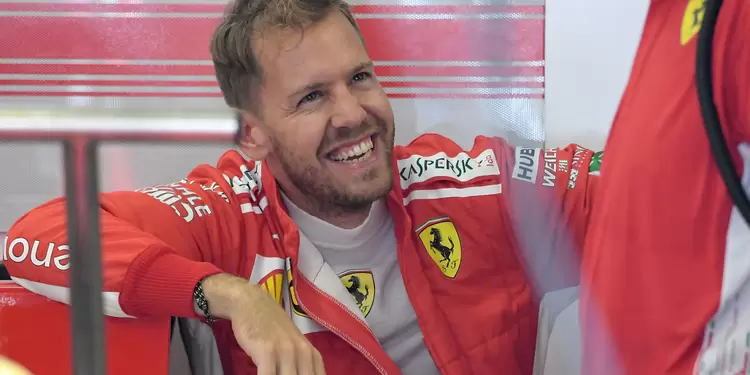 Sebastian Vettel, piloto de Ferrari
