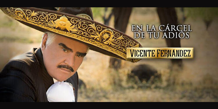 Imagen promocional de 'En la cárcel de tu adiós', de Vicente Fernández
