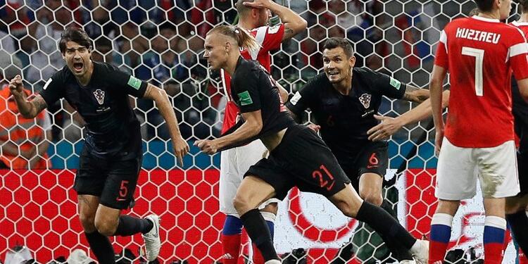 Vida puso el segundo tanto para Croacia Vida puso el segundo tanto para Croacia