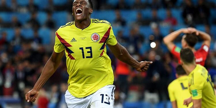 Yerry Mina fue el goleador de Colombia en el Mundial de Rusia