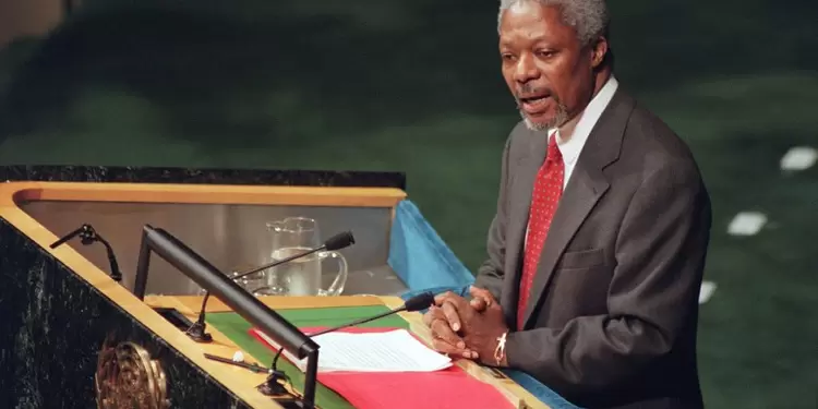 Kofi Annan falleció este sábado a los 80 años,