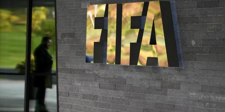 El logo oficial de La FIFA en Suiza