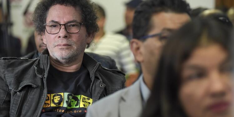 Pastor Álape en el pleno del Consejo de la Farc