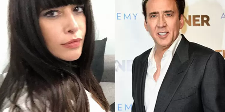 Angie Cepeda y Nicolas Cage