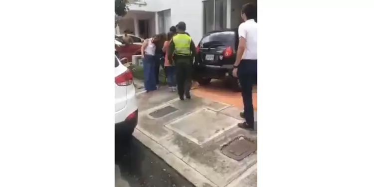 La brutal agresión a una mujer en Bucaramanga