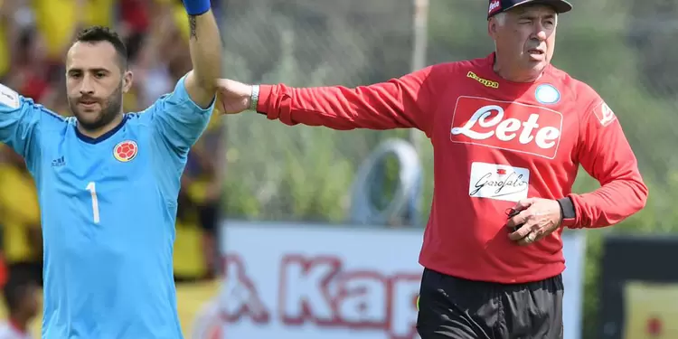 David Ospina, arquero de Colombia llega al conjunto dirigido por Carlo Ancelotti. David Ospina, arquero de Colombia llega al conjunto dirigido por Carlo Ancelotti.