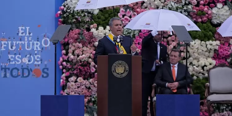 Iván Duque tomó posesión como presidente este 7 de Agosto.