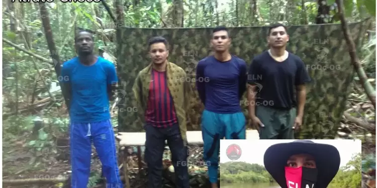 Secuestrados en poder del ELN