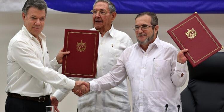 Firma de la paz