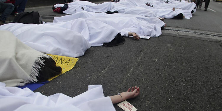 Las protestas en Bogotá en medio de la posesión de Iván Duque